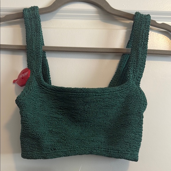 Hunza G Emerald Textured Bikini - Picture 3 of 6